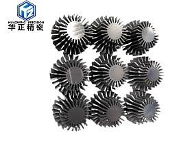 鋁合金燈具散熱器加工